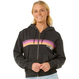 Rip Curl Surfarama Women's Zip Hoody - Washed Black - M