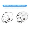 1 Pair Motorcycle Helmet BT Headset Headphone Speakers Support Handsfree