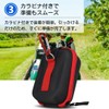 ateena Golf Rangefinder Case Laser Rangefinder Storage Carabiner Attached Magnetic