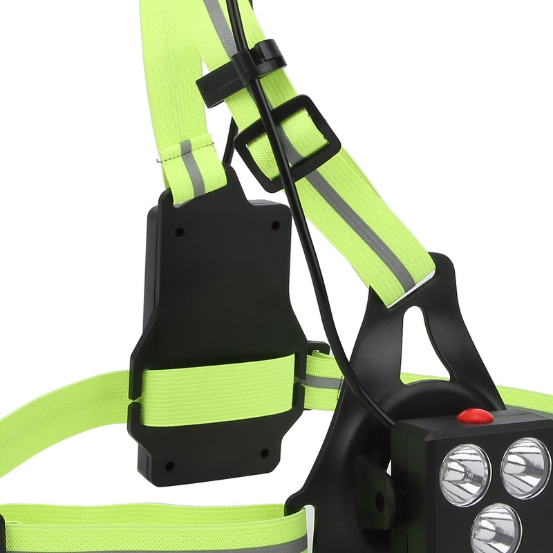 USB Charge Light Safety Warning Chest Lamp for Outdoor Sport
