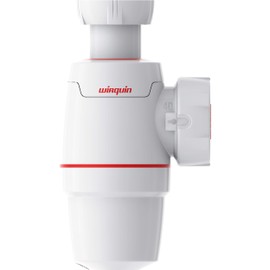 Wirquin 30722154 Neo D40 Zero Leak Basin Siphon, White