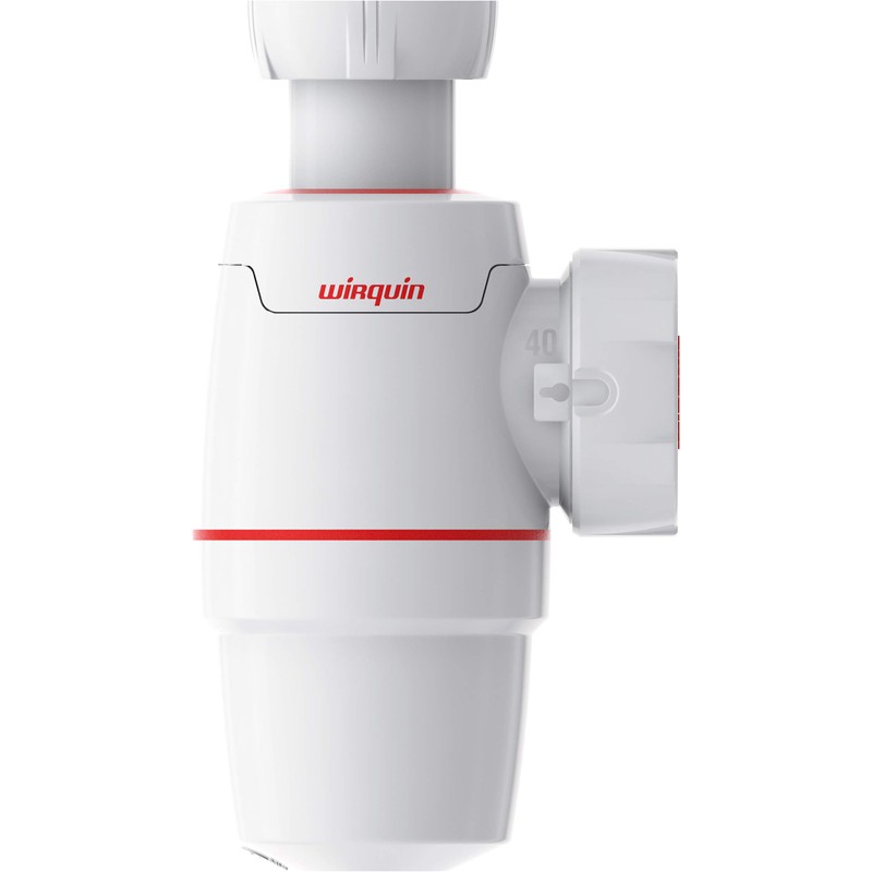 Wirquin 30722154 Neo D40 Zero Leak Basin Siphon, White