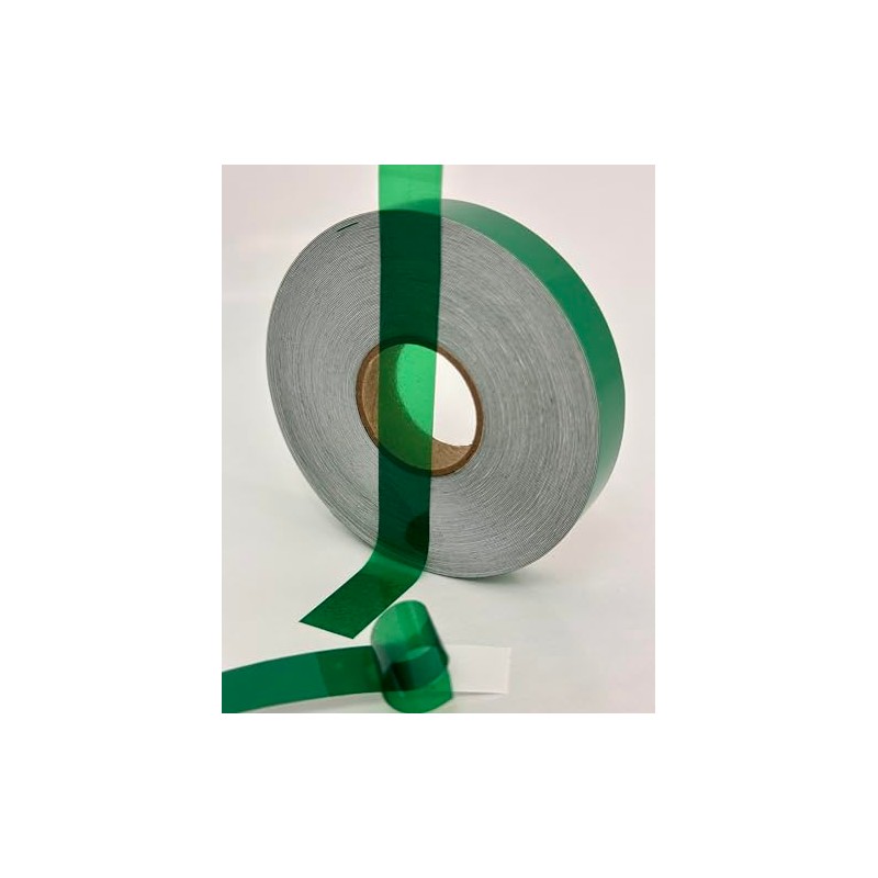 Transparent Vinyl Tape with Self-Adhesive. (1/2 inch x 50 ft,