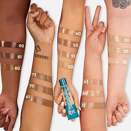 Urban Decay Hydromaniac – Base de Maquillaje Matte Hidratante Con Color y Cobertura Media, Humectante para Piel Seca, Larga Duración, con Aceite de Ma