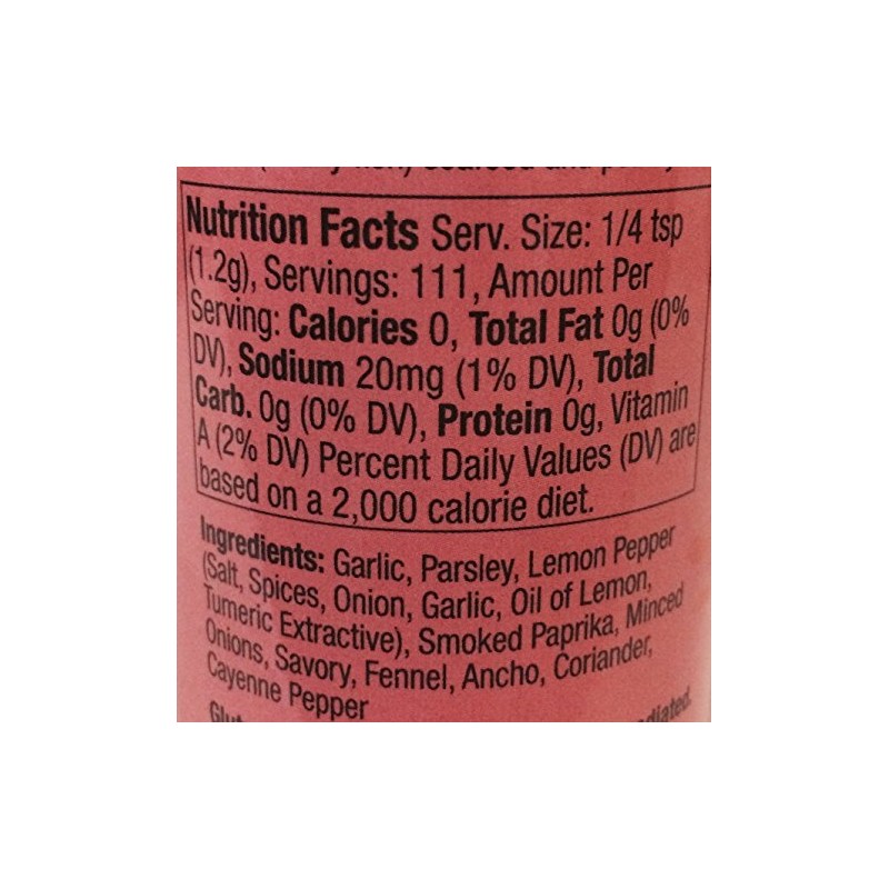 Mom's Gourmet Spice Blends, Jammin' Salmon Rub, 4.5 Ounce