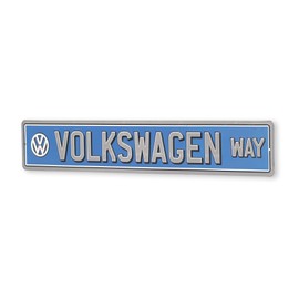 Volkswagen Way Metal Street Sign - Classic Volkswagen Sign for Garage, Shop or Man Cave
