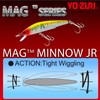 YO-ZURI Magminnow Junior Floating 70mm Salt Lure, Color: Blackback, Center