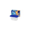 Ziploc 4 Count Blue Food Storage Containers with Lids Leakproof