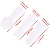 3Pcs White Set Whip Cream Dispenser Head Whipped Nozzle Mounting
