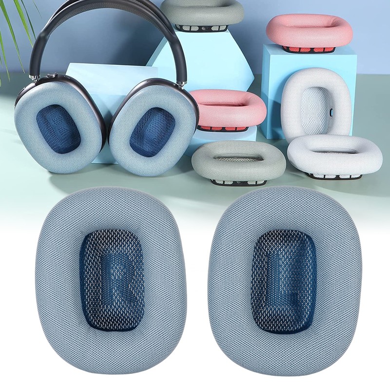 Replacement Ear Pad Protein Leather Memory Foam Soft Breathable Headphones
