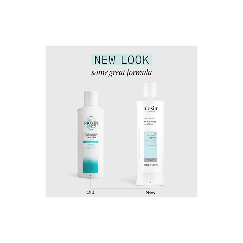 Nioxin Scalp Recovery Acondicionador hidratante anticaspa para picazón, 6.76 oz.