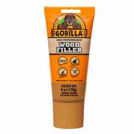 Gorilla 112125 Wood Filler, Golden Oak, 6 oz. Tube - Quantity 66