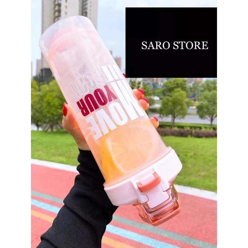 SARO STORE Botella Para Agua De Plástico