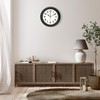 Lafocuse 30 cm Vintage Wall Clock Silent Classic Wall Clock