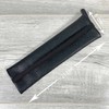SinnWunder® Real Leather Pencil Case with Elastic Band for Ring
