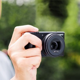 JJC Camera Lens Cap Lens Hood Protector for Sony ZV-1F cameras, Novel Magnetic Attachment Lens Protective Cap