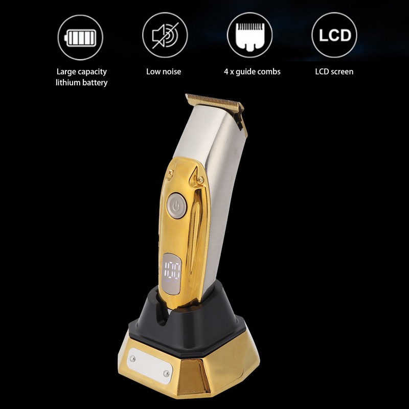 Electric Hair Trimmer LCD Professional Hair Clipper Cutting Grooming Kits