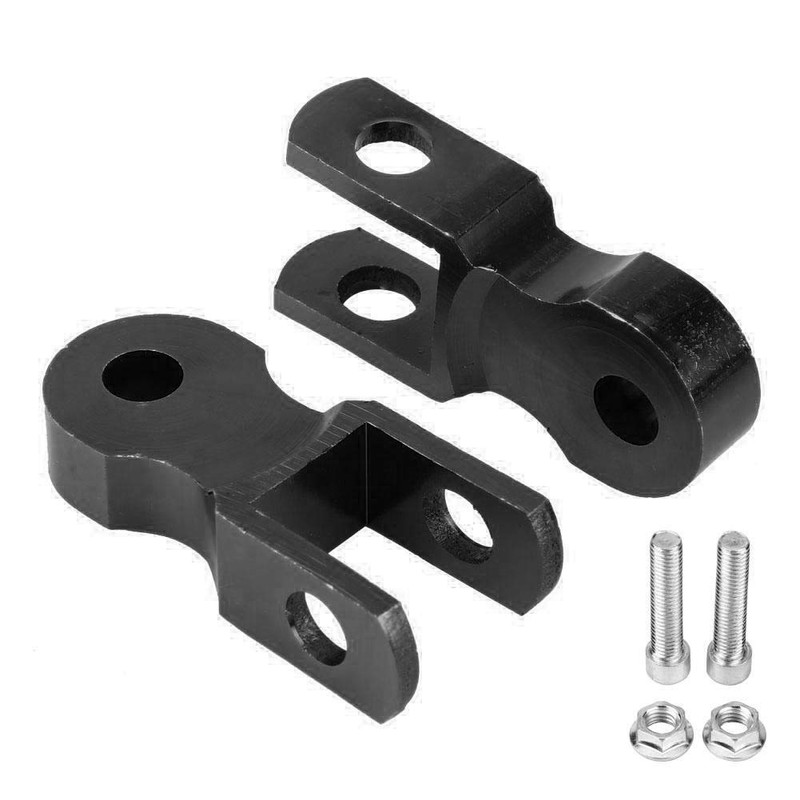 Motorcycle Rear Suspension Shock Absorber Riser, 2 Pieces Motorcycle Rear
