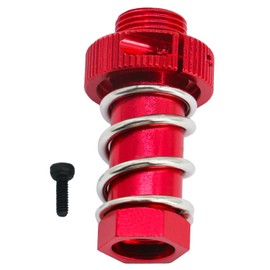 Aluminum Alloy Servo Saver Tube Clamping Nut for Arrma 1/8 Kraton Outcast Talion Typhon 1/7 Felony Infraction Limitless Mojave,Replace ARA340163