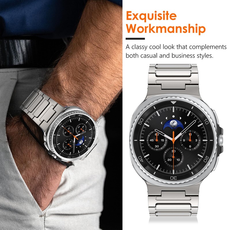 NewWays Titanium Band for Galaxy Watch 8 Classic 46mm /