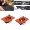 2pcs Stainless Steel Bull Ring Truck Bed Side Tie Down