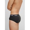 HUGO Men's Hipletter Triplet Pack of 3 Stretch Cotton Briefs