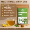 50 Bags Motherwort Tea Dried Motherwort Herb (Leonuri Herba) -
