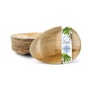 onlyleaf Palmware Disposable Palm Leaf Plates Teardrop Shape 26 x