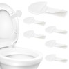 6 x WC-Sitz-Heber, WC-Sitz-Heber, WC-Sitz-Halter-Clip für Zuhause, Büro, Badezimmer-Zubehör, 6