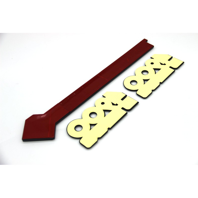 Side and Front Emblem Set (3-Piece) Compatible with International 4900