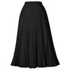 Kate Kasin High Waist Pleated Midi Skirt Casual Summer Skirt
