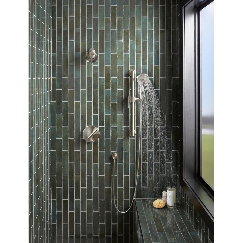 Gerber Octette 8-Function Handheld Shower Head, ADA-Compliant Showerhead with Multiple