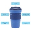 Smash Barista Buddy Reusable Coffee Cup 390ml Blue