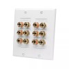 OSD Audio 5.1 Home Theater Decora Wall Plate 2 Gang