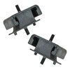 TRQ Front Driver & Passenger Side Engine Mount Set Compatible