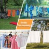 Retractable Camping Clothesline, Pack of 2, 10 Metre Travel Clothesline,