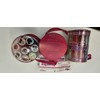 Expressions 8pc Roller-Ball Glitter Lip Gloss Set, 8 Assorted Fruit