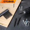 CYLBAQ Square Head Screwdriver Bits, 10pcs SQ2 Square Drive Bit