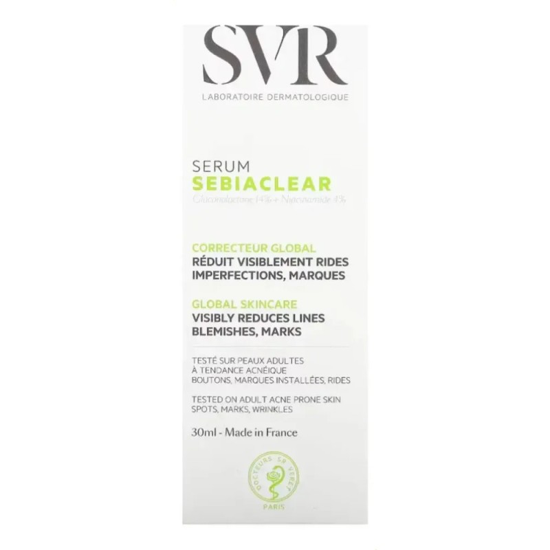 Sérum Antiacné Ym Svr Sebiaclear Con Niacinamida 30 Ml .