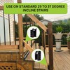 Fence & Deck Rite Stair Railing Hangers for 2x4 (1.5”x3.5”)