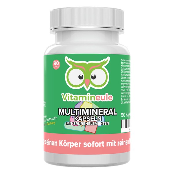 Multimineral Capsules + Trace Elements Complex – High Dose –