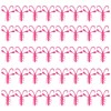 Goture 40pcs Pink Soft Swimbait Crawfish Lures, Shrimp Bait Set,