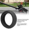 ExplosionProof Solid Tyre Rubber Tire Hollow Out Damping for 6.5inch