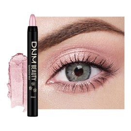 IATMOMOD Light Pink Shimmer Cream Eye Shadow Stick Makeup for Women, Pink Shimmer Eyeliner Pencil Eyeshadow Brightener Stick for Eyes, Waterproof Eyeshadow Applicator Blendable, sombras para ojos 54#