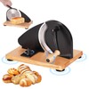 Manual Bread Slicer, Versatile Hand-Crank Bread Slicer for Bakeries, Coffee