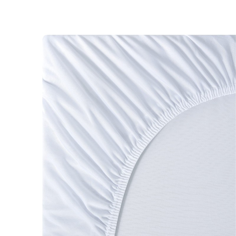 NatureMark Basic Set of 2 Jersey Fitted Sheets, 90 x