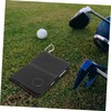 NOLITOY 1pc Portable Golf Scorecard Holder Pu Leather Protector Simple