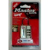 Master Lock 4680DNKL TSA-Accepted Set-Your-Own Combination Lock, Nickel