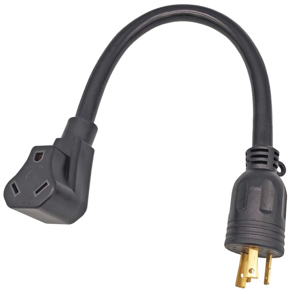 Fullsky FC-L53TT Male L5-30P Twist Lock 30A Adapter, Generator to