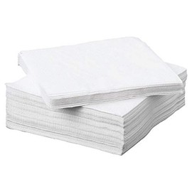 Swantex AJS233-WT Luncheon Napkin, 2-Ply, 33 cm Length, White (Pack of 100)